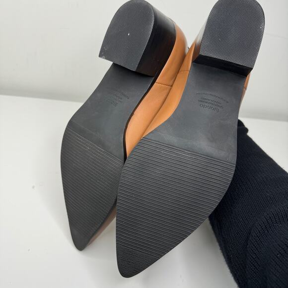 Blondo Emelia Waterproof Ankle Boots in Caramel 10 - Picture 9 of 10